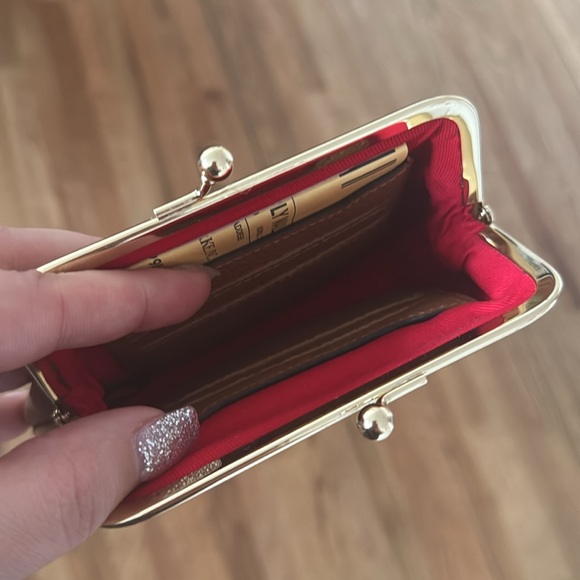 Dooney and Bourke Kisslock Coin Case Wallet - Picture 9 of 9